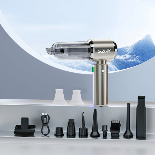 Kabelloser Mini-Staubsauger – Ideal für Auto und Zuhause 